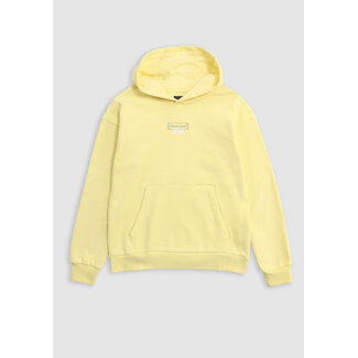 IKKS Boy's yellow organic cotton hoodie, XL logo embroidery
