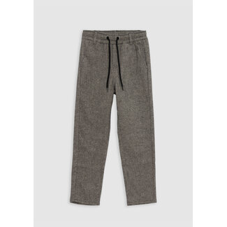IKKS Boy's grey herringbone knit pants