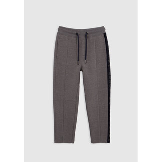 Grey jogging suit with lettering on boy s side IKKS Canada Kidz Global Apparel Ltd
