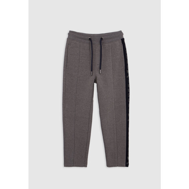 IKKS Grey jogging suit with lettering on boy's side