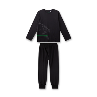 SANETTA Boys' Long Pajamas Dark Blue
