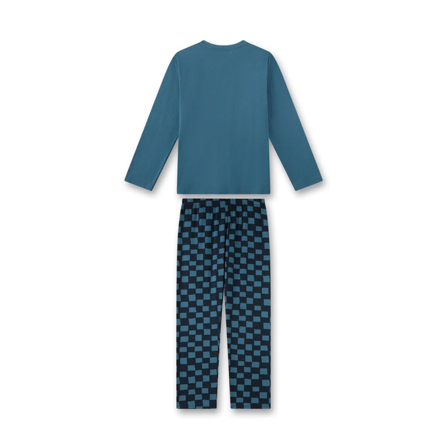 SANETTA Boys' Long Pajamas Blue