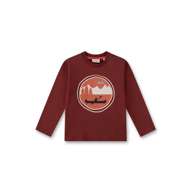 SANETTA Boys Long Sleeve Shirt Red