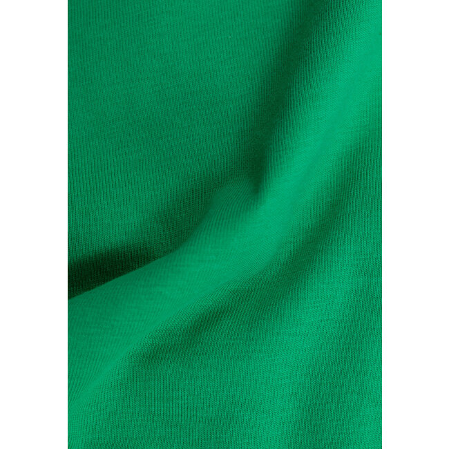 IKKS Boy's green organic cotton glowing leopard eyes T-shirt