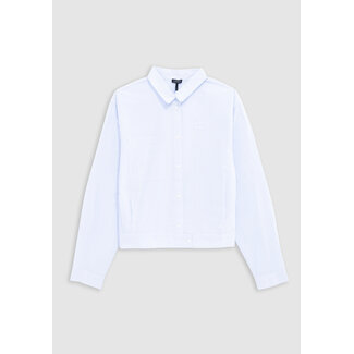 IKKS Blue striped shirt spirit jacket girl
