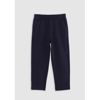 IKKS Boy's Ottoman navy knit jogpants