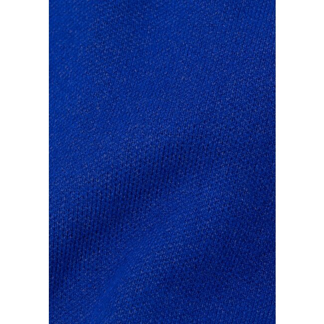 IKKS Blue sweater dress maxi message girl