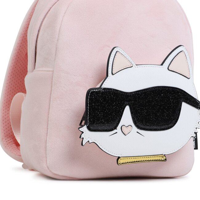 KARL LAGERFELD BABY GIRL PINK INFANT BACKPACK