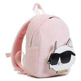 KARL LAGERFELD BABY GIRL PINK INFANT BACKPACK