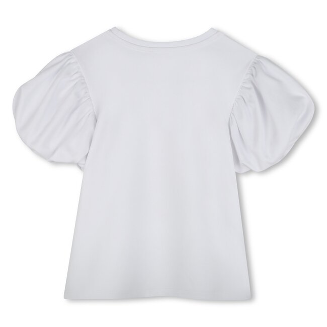 THE MARC JACOBS GIRL WHITE SS SNAPSHOT T-SHIRT
