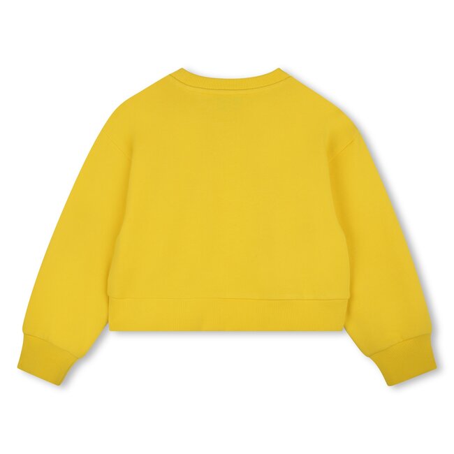 THE MARC JACOBS GIRL'S YELLOW SWEATSHIRT
