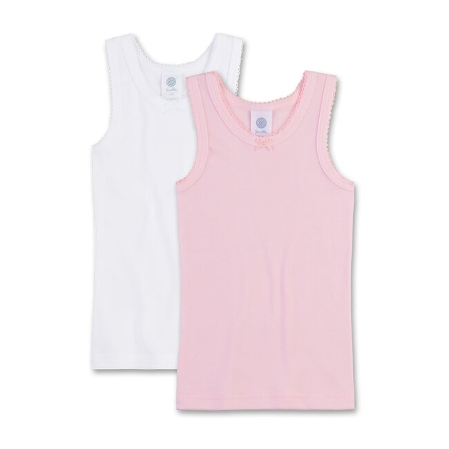 SANETTA Girls' undershirt (double pack)