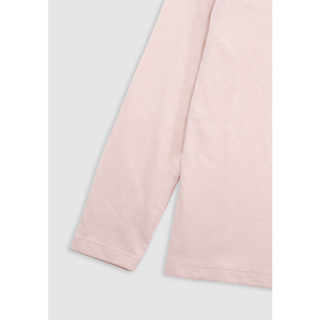 IKKS Pink T-shirt with rabbit visual and gold details