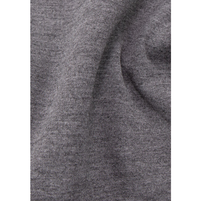 IKKS Boy's grey hoodie, reflective sleeves, embossed slogan