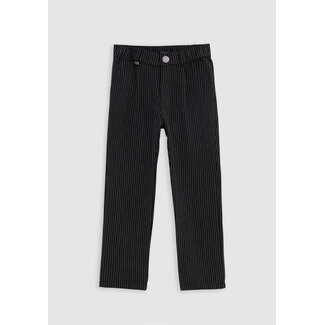 IKKS Boy's black pinstripe pants
