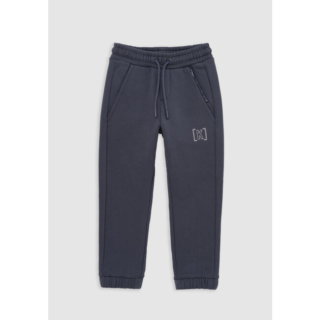 IKKS Boy's grey one-pocket zip-up jogging suit