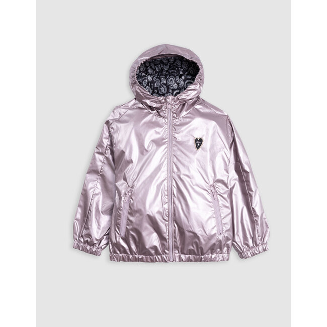 IKKS Girl's pink windbreaker jacket