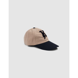 IKKS Boy’s camel cap with embroidered bouclette lightning-K