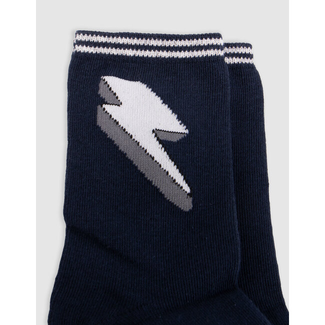 IKKS Boys' blue, grey and navy socks
