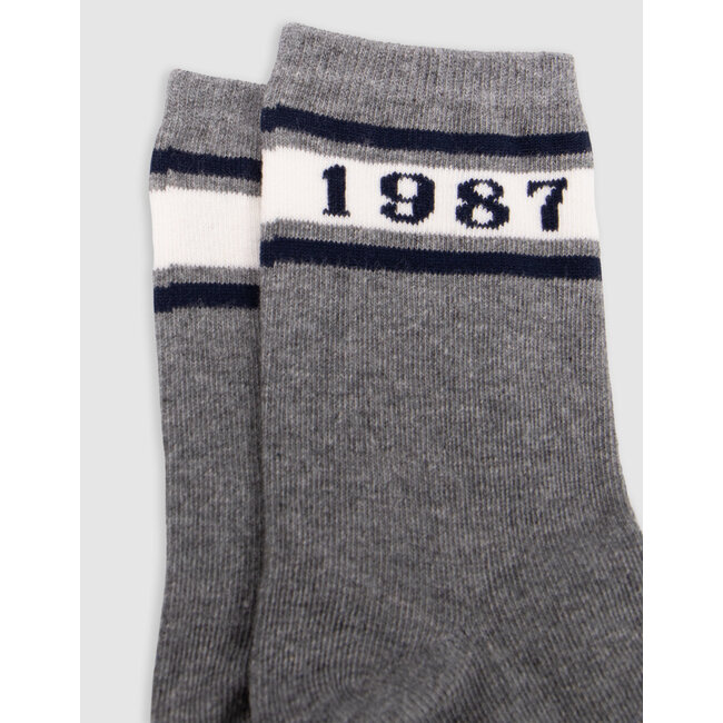 IKKS Boys' blue, grey and navy socks