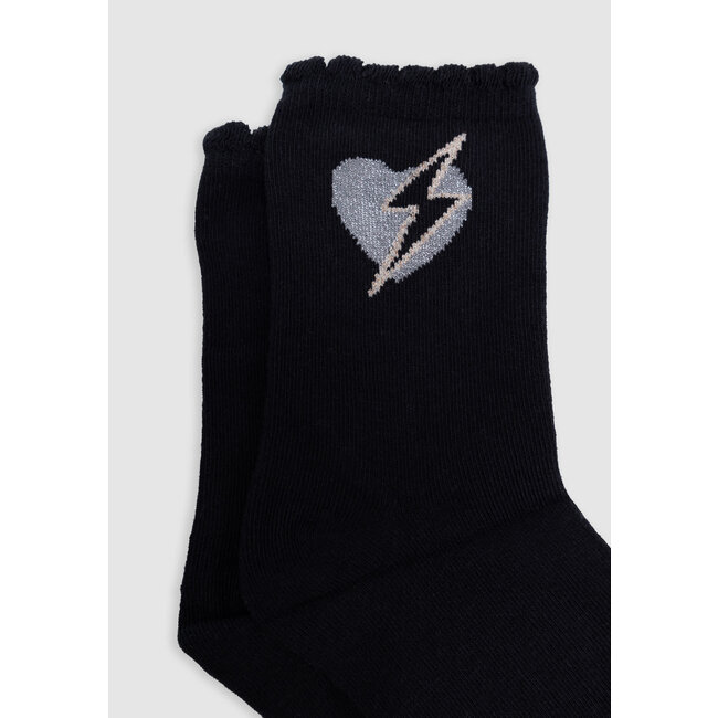 IKKS Pink, gold and black girls' socks