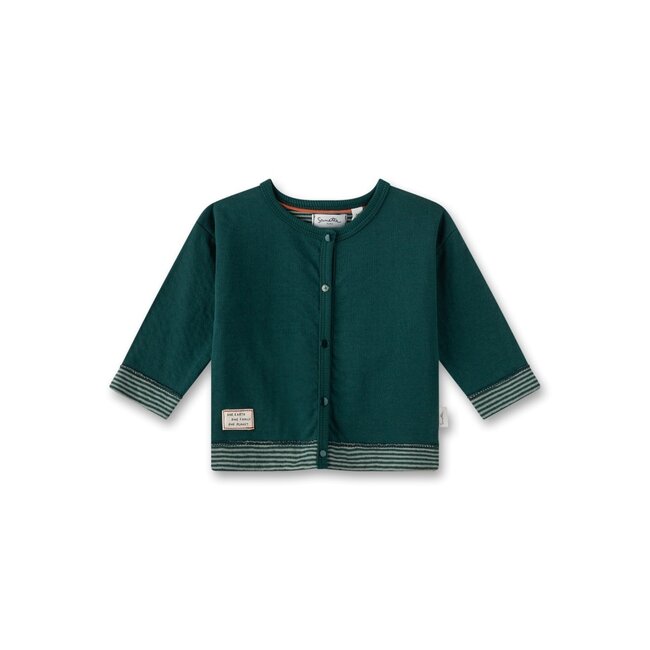 SANETTA BABY BOY Sweatjacket deep green