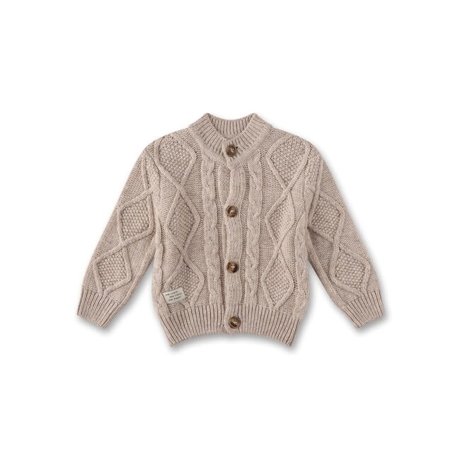 SANETTA BOY Cardigan DG ecru