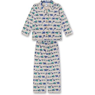 SANETTA BOY Pyjama long nature melange