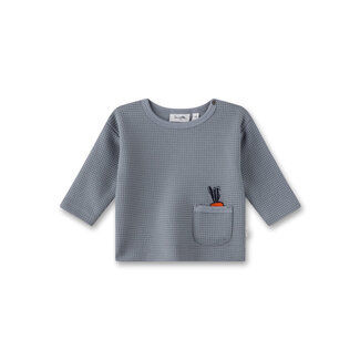 SANETTA BABY BOY Shirt steel grey