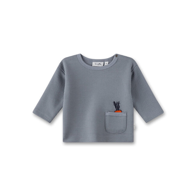 SANETTA BABY BOY Shirt steel grey