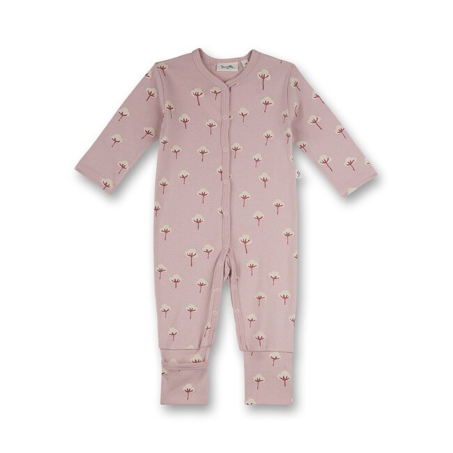 SANETTA BABY GIRL Overall allover rose