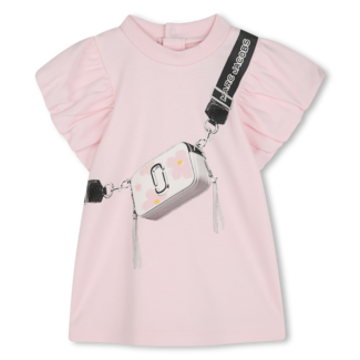 THE MARC JACOBS BABY GIRL PINK SNAPSHOT SS DRESS