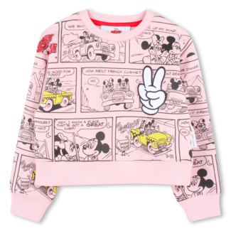 THE MARC JACOBS MICKEY MOUSE PINK SWEATSHIRT