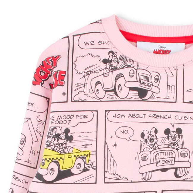 THE MARC JACOBS MICKEY MOUSE PINK SWEATSHIRT
