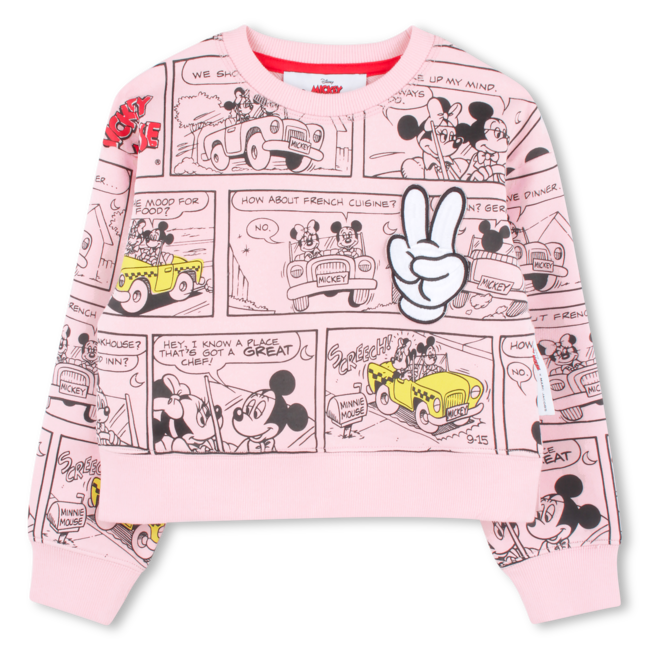THE MARC JACOBS MICKEY MOUSE PINK SWEATSHIRT
