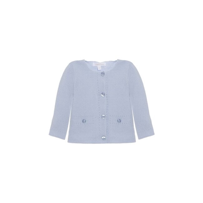PATACHOU Cardigan NEWBORN BLUE BLUE