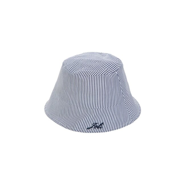 PATACHOU HAT NEWBORN BLUE NAVY STRIPES S25-33