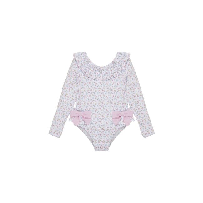 PATACHOU SWIMSUIT SWIMWEAR GIRL DELICATE FLOWERS S25-34