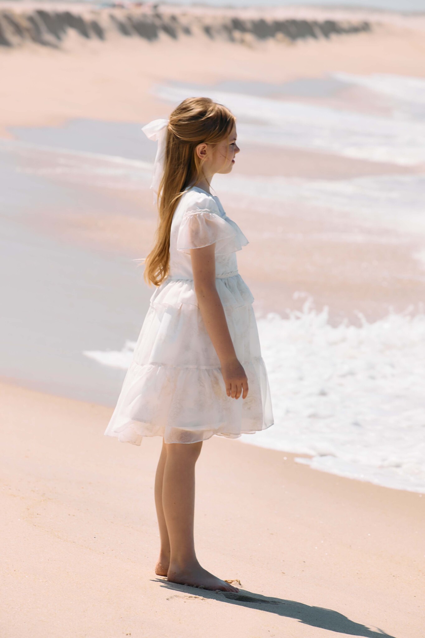 [PRE-ORDER] Kidsagogo Padina Dress, White main image 0