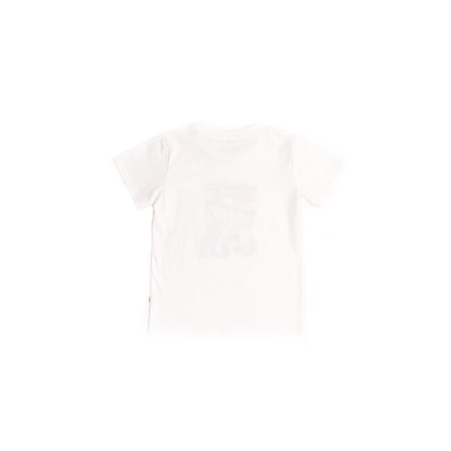 CATIMINI GIRLS SS TEE W/ LEOPARD JUNGLE GRAPHIC
