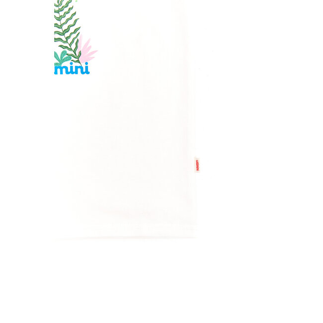 CATIMINI GIRLS SS TEE W/ LEOPARD JUNGLE GRAPHIC