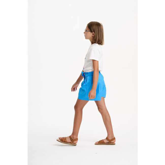 CATIMINI GIRLS SS TEE W/ LEOPARD JUNGLE GRAPHIC