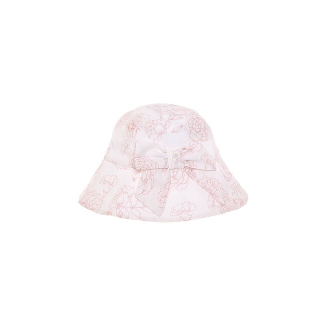 PATACHOU HAT MINI GIRL - PINK TOILE DE JOUY S25-9