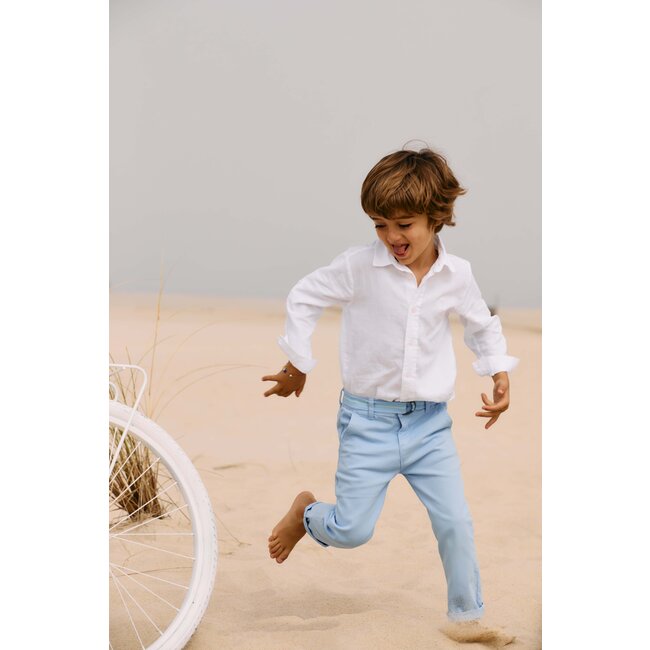 PATACHOU PANTS MINI BOY CITY - LAKE BLUE