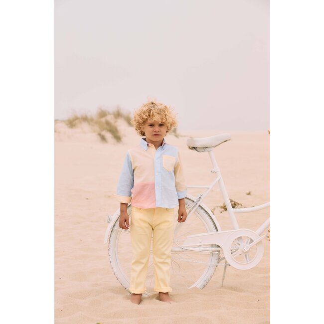 PATACHOU PANTS MINI BOY CITY - YELLOW