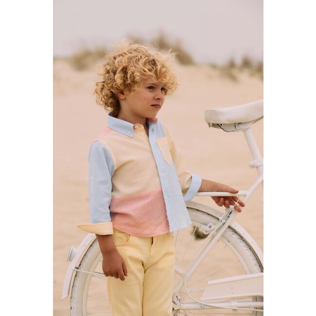 PATACHOU PANTS MINI BOY CITY - YELLOW