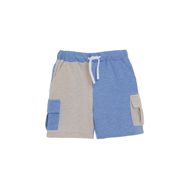 PATACHOU SHORTS  BOY HAMPTONS - LIGHT BLUE INDIGO S23-45