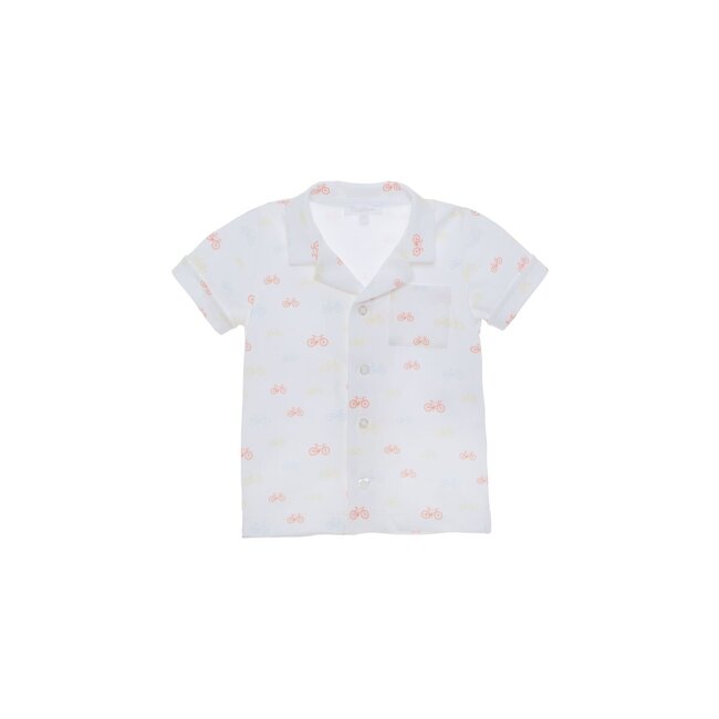 PATACHOU SHIRT MINI BOY CITY - BIKE PRINT S25-46