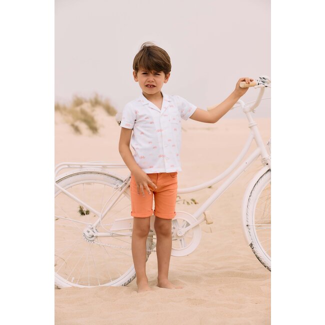 PATACHOU SHIRT MINI BOY CITY - BIKE PRINT S25-46