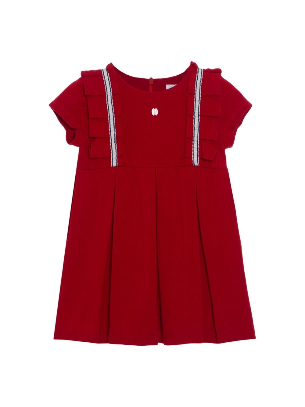 white christmas dresses Smocked Ruffle Tier Maxi Dress with Open Back main image 1